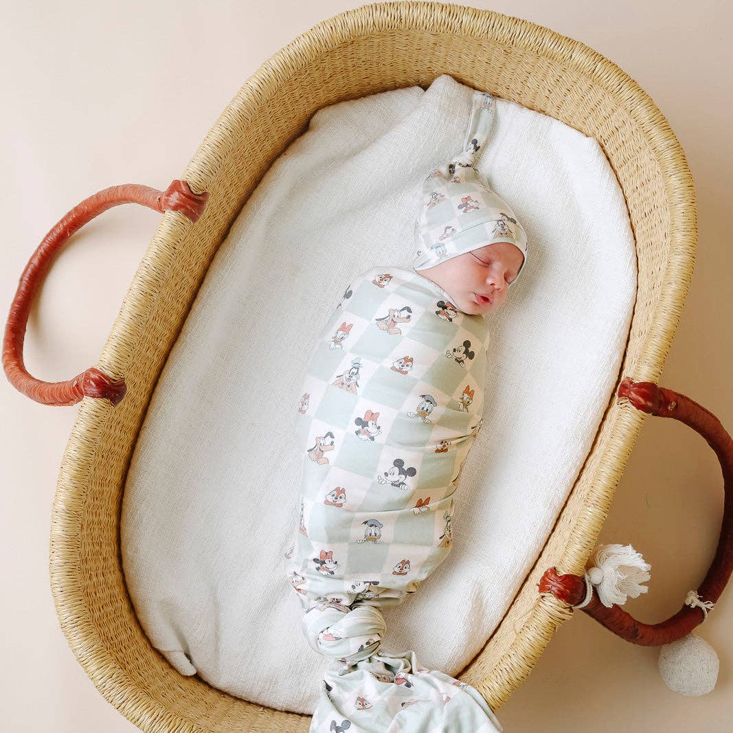 Mickey Mouse & Friends Knit Swaddle Blanket