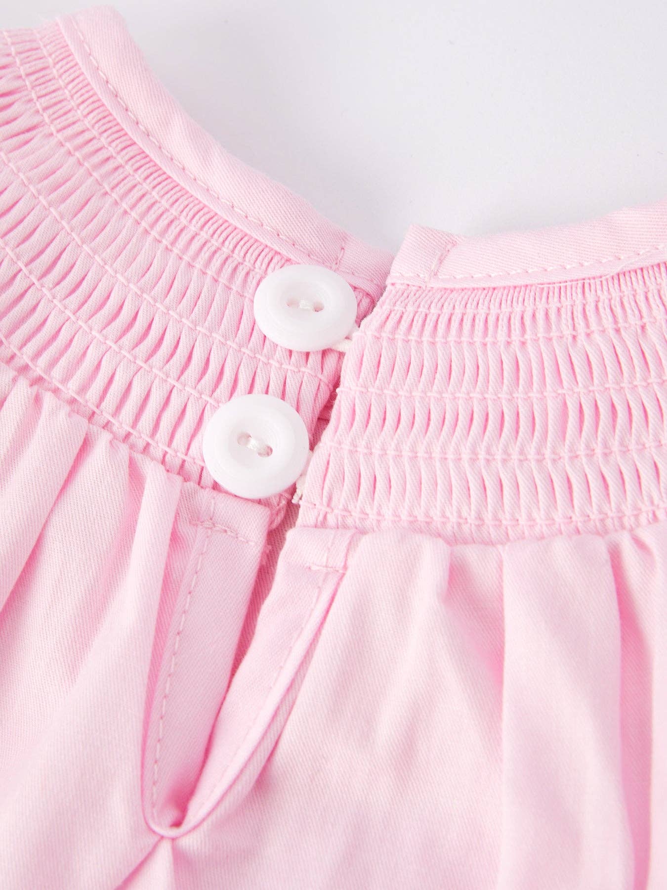 Sweetheart Smocked Long Sleeve Romper