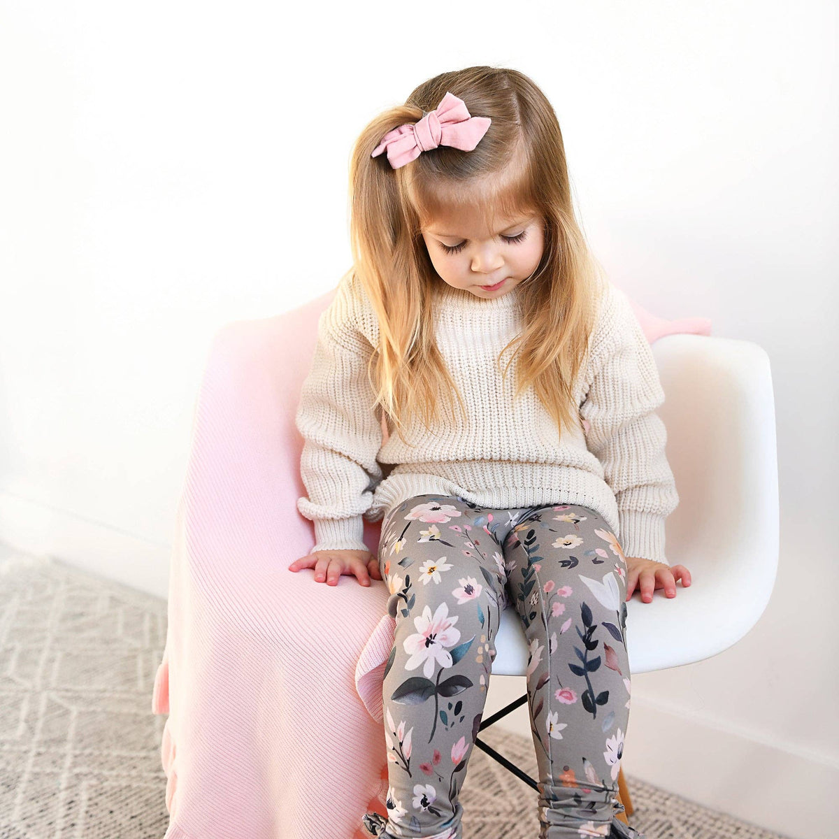 Oatmeal Solid Knit Sweater