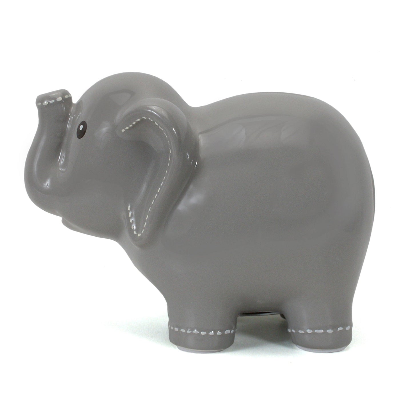Large Grey Elephant Piggy Bank