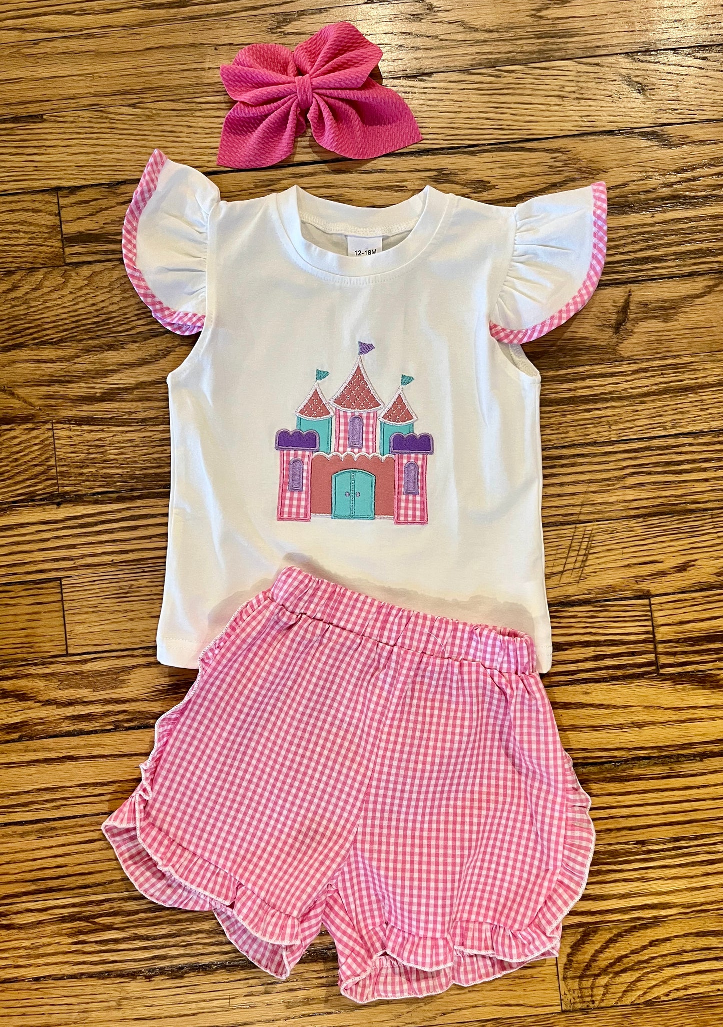 Pink Castle Two Piece Set