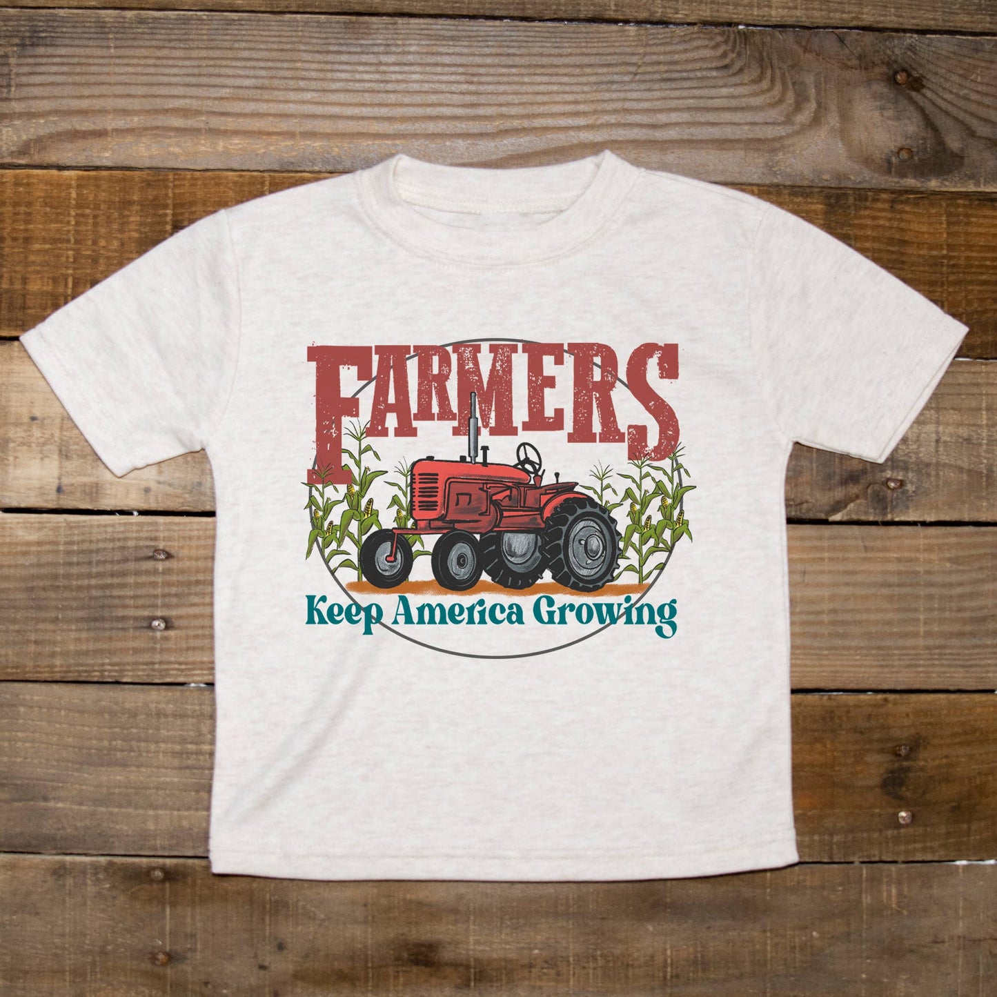 Red Farmers Keep America Growing Tee