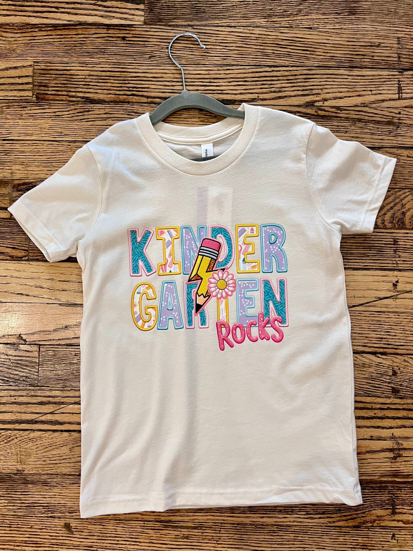 School Rocks Tee-Pink