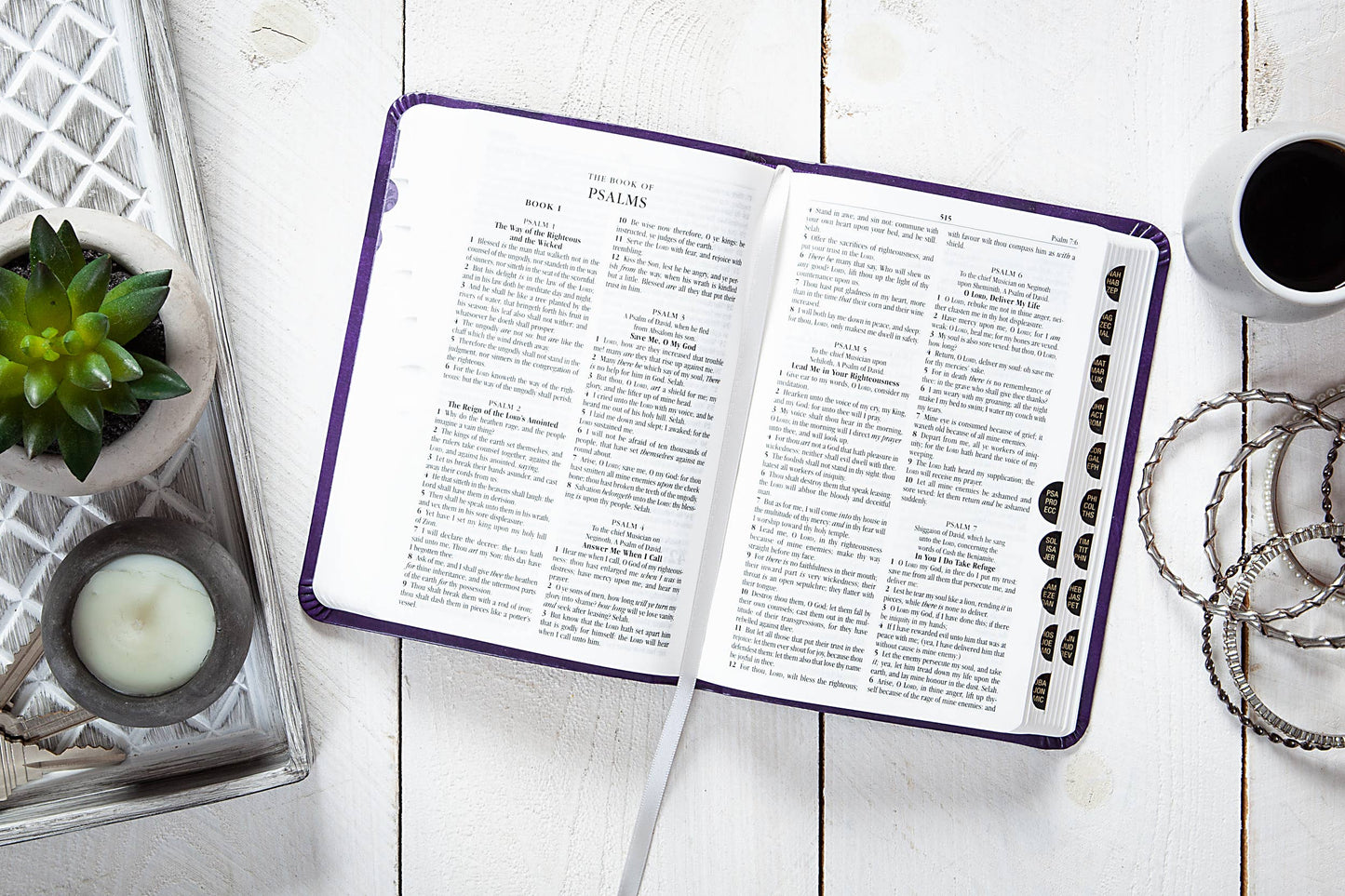 KJV Bible - Compact Amethyst