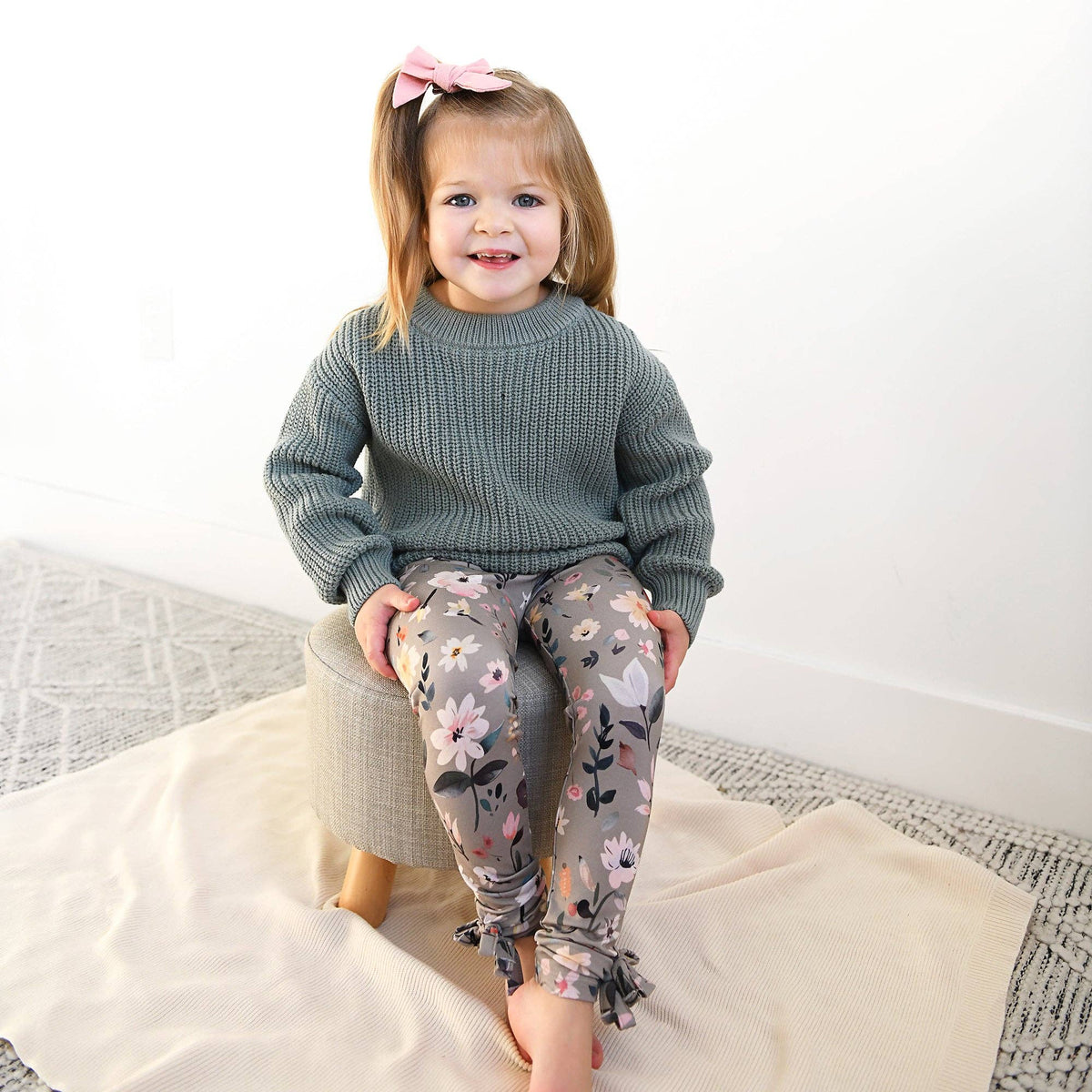 Eucalyptus Solid Knit Sweater