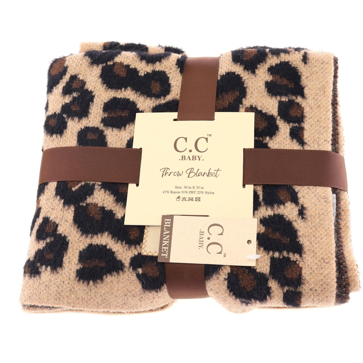 Leopard Throw Blanket