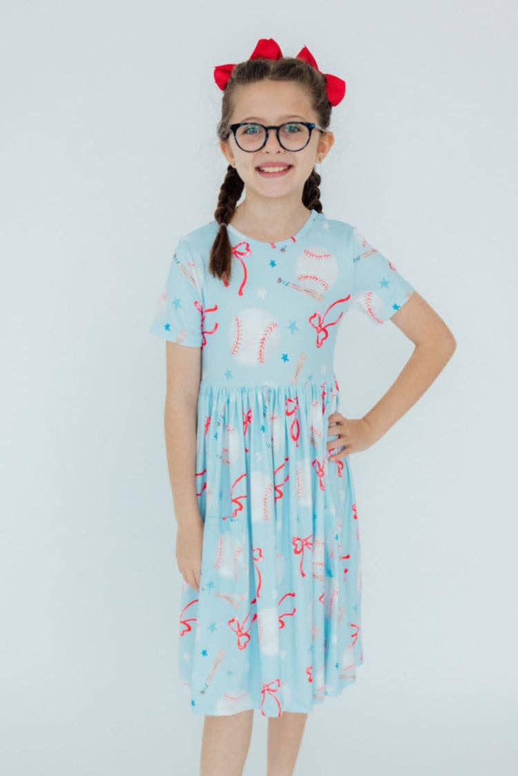 Grand Slam Glam Pocket Twirl Dress