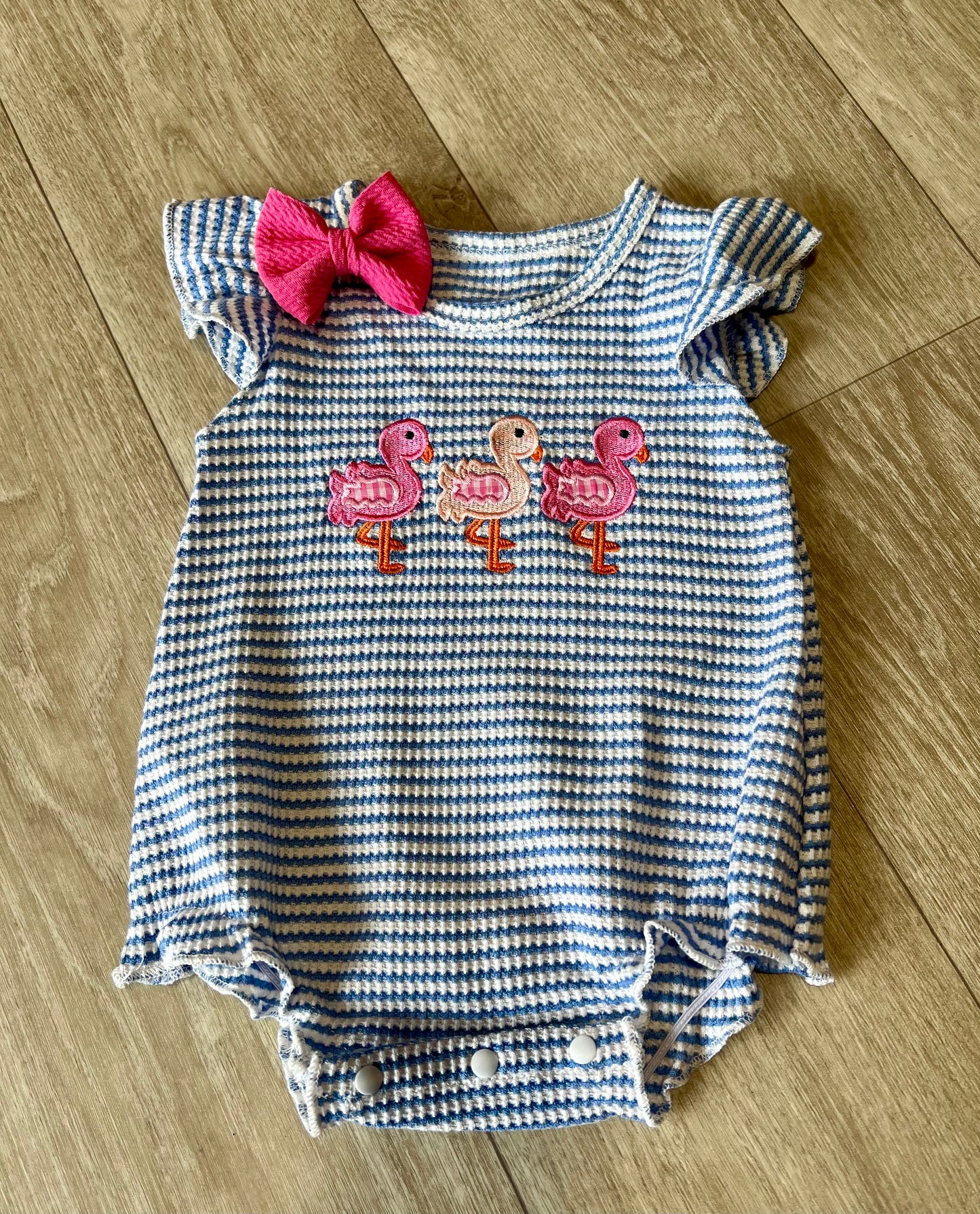 Flamingo Friends Romper