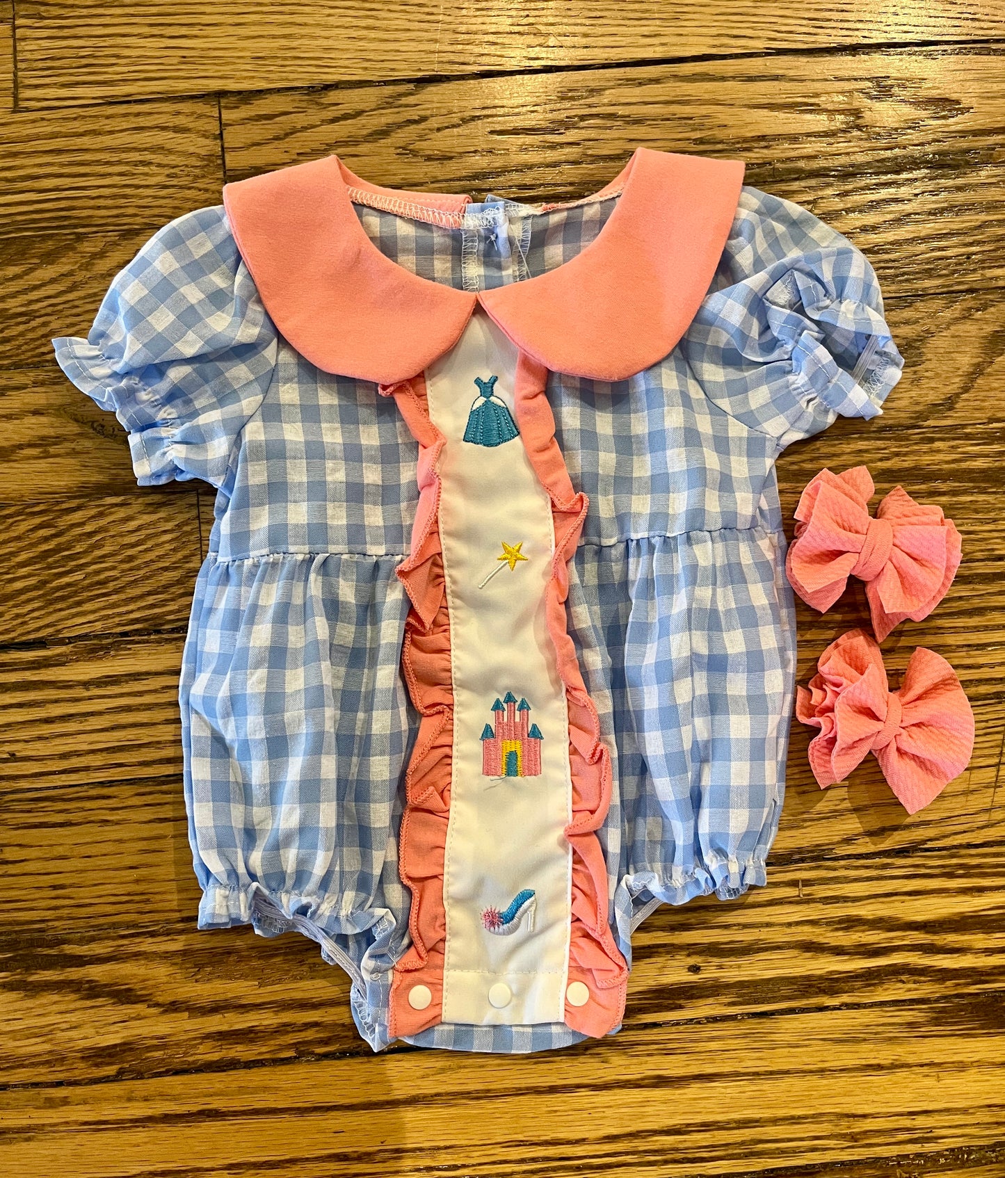 Once Upon A Time Smocked Romper