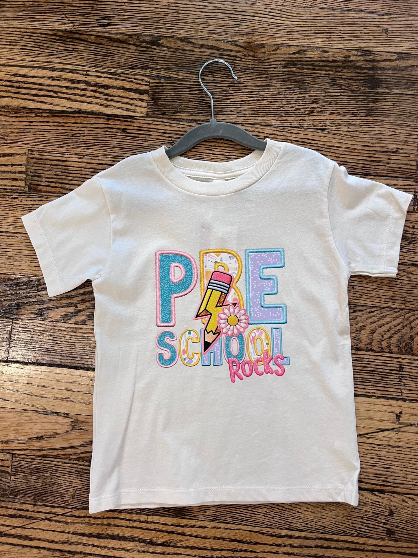 School Rocks Tee-Pink