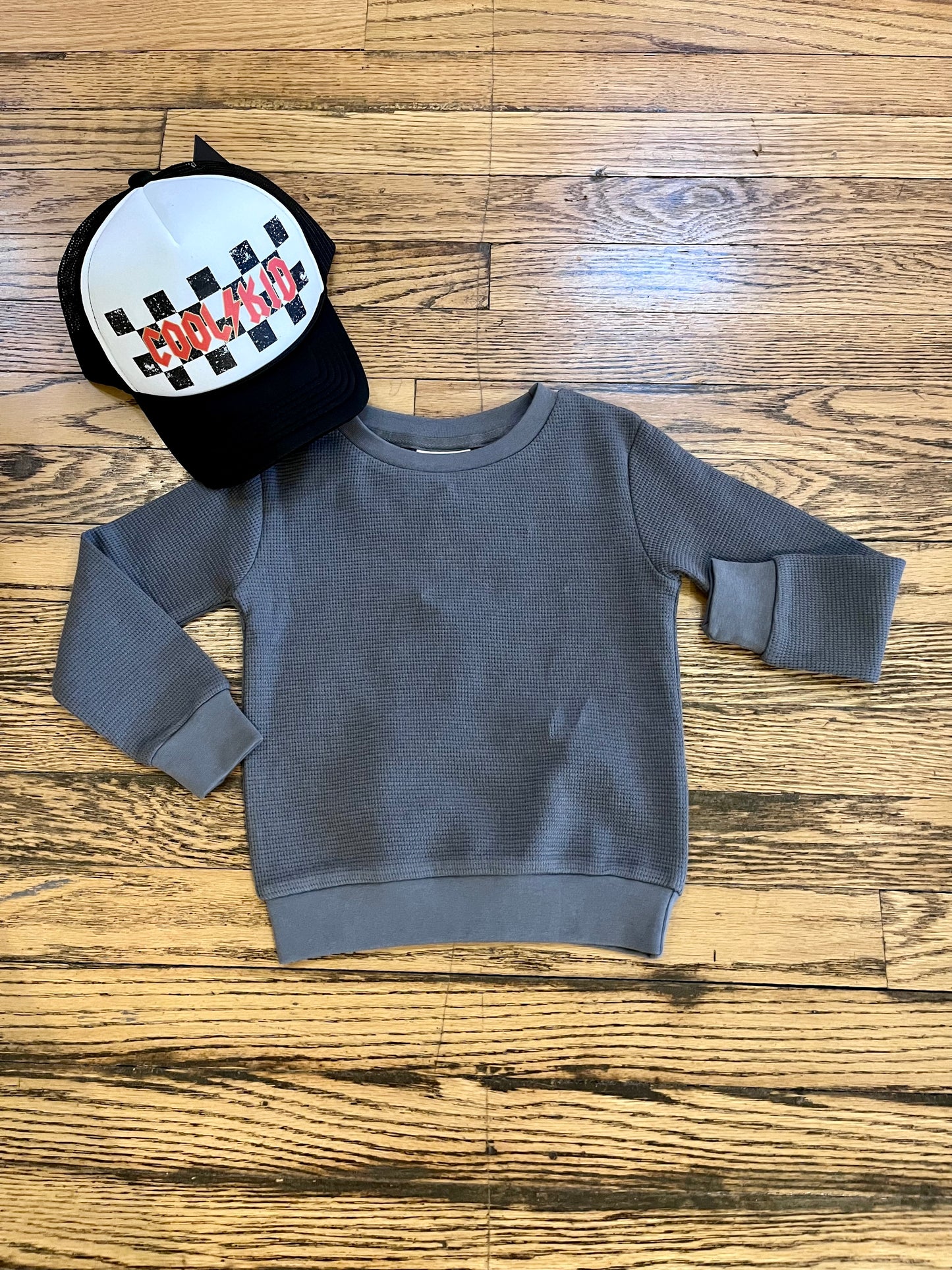 Charcoal Crew Neck