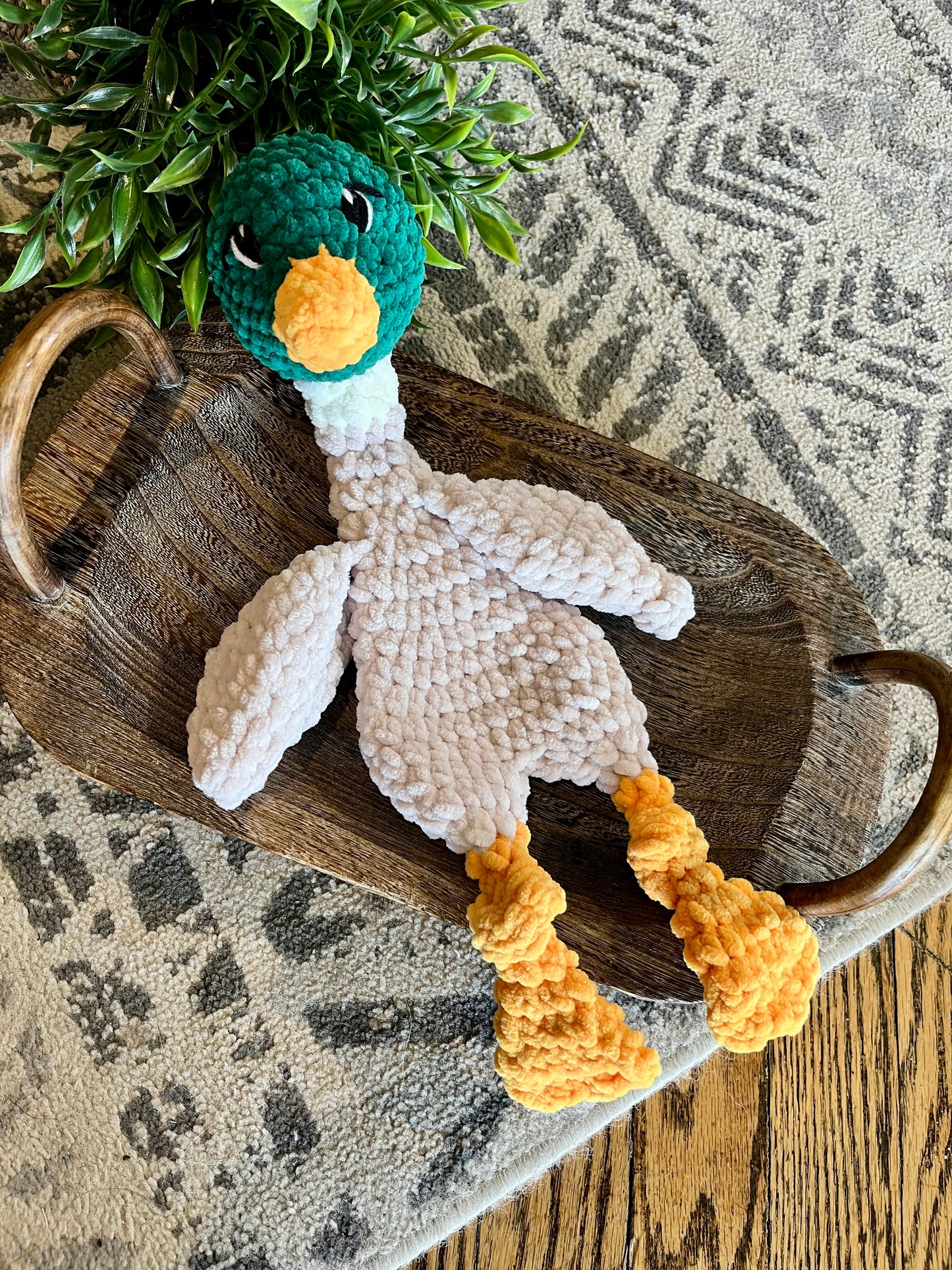 Crocheted Knot Lovey