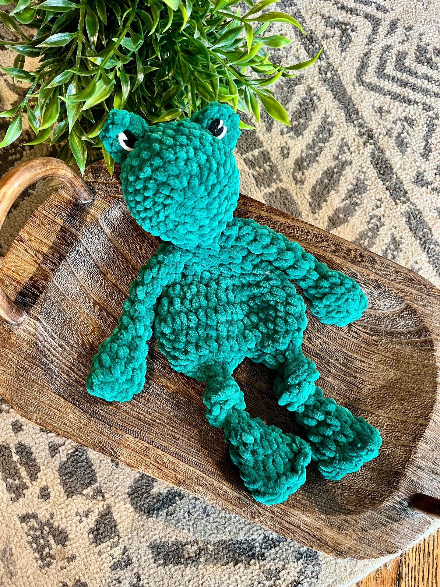 Crocheted Knot Lovey