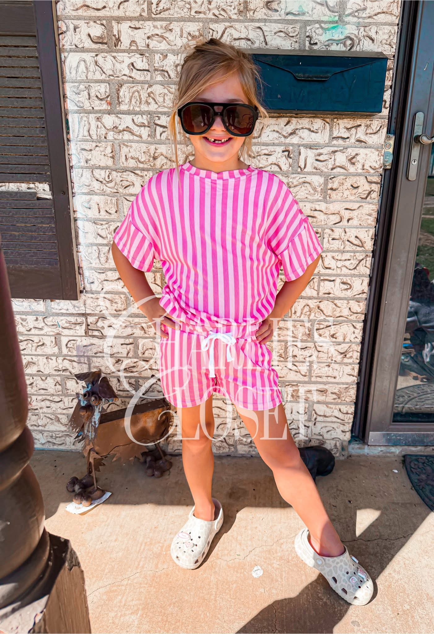 Play All Day Cotton Candy Stripe Set