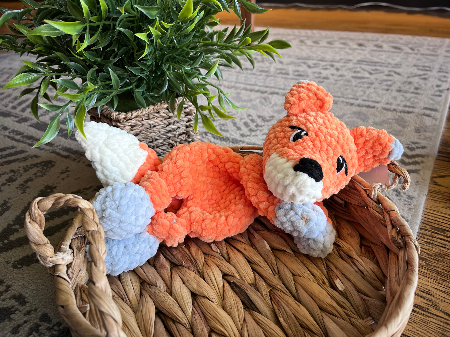 Crocheted Knot Lovey