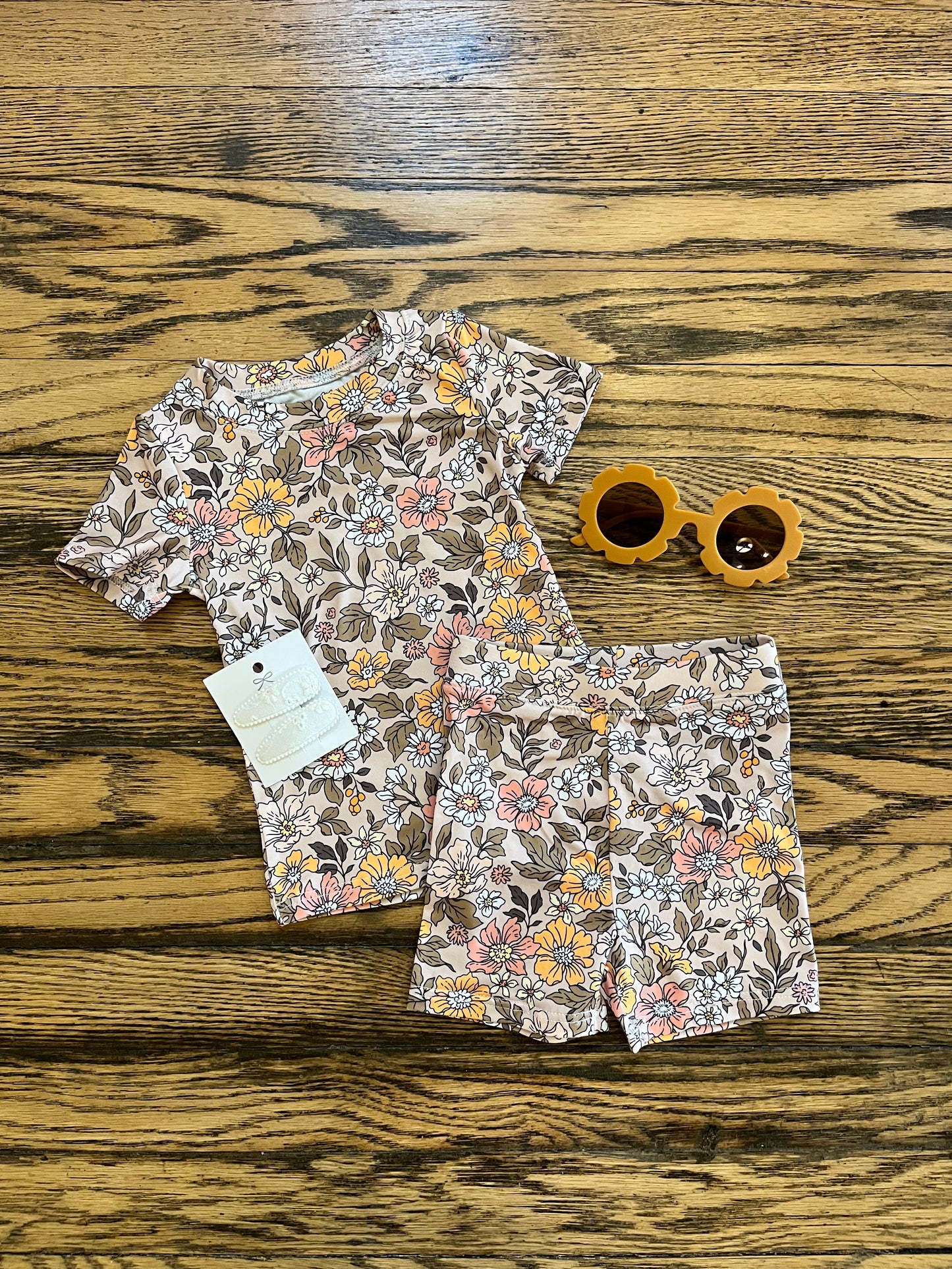 Amber Floral Two Piece Set