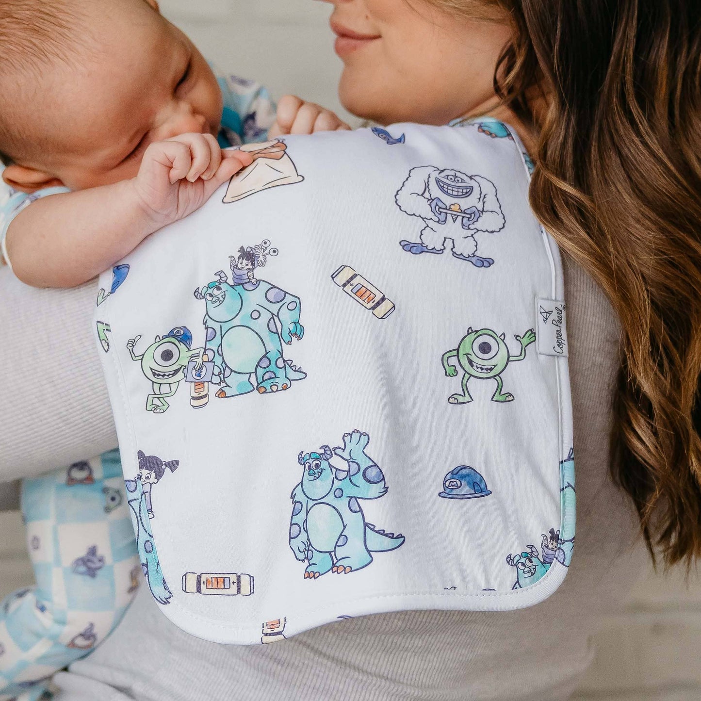 Monsters, Inc. Medley Premium Burp Cloths - 3 Pack