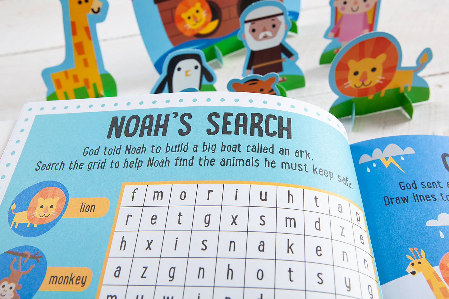 My Bible Stories Activity Book - Blue