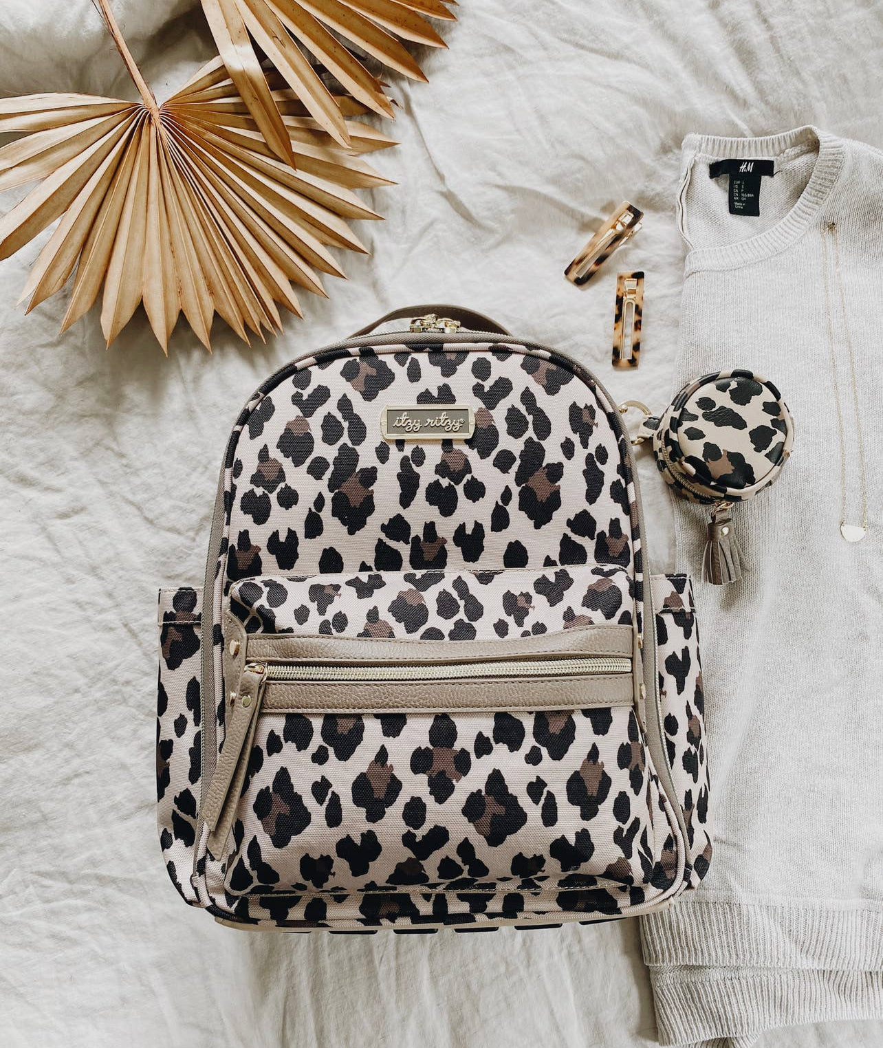 Itzy Ritzy Mini Diaper Bag - Leopard