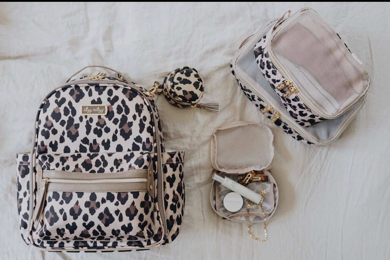Itzy Ritzy Mini Diaper Bag - Leopard