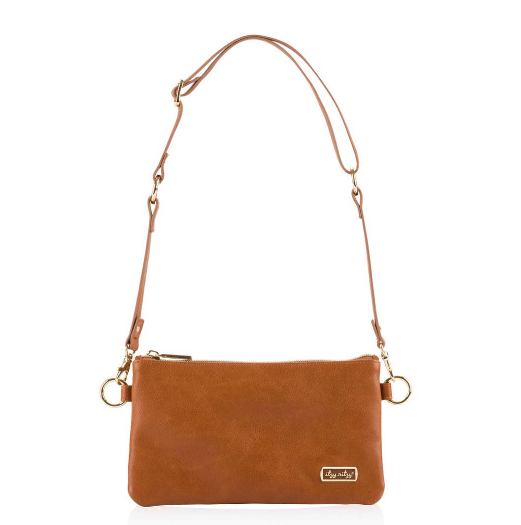 Itzy Ritzy Boss Pouch Wallet - Cognac