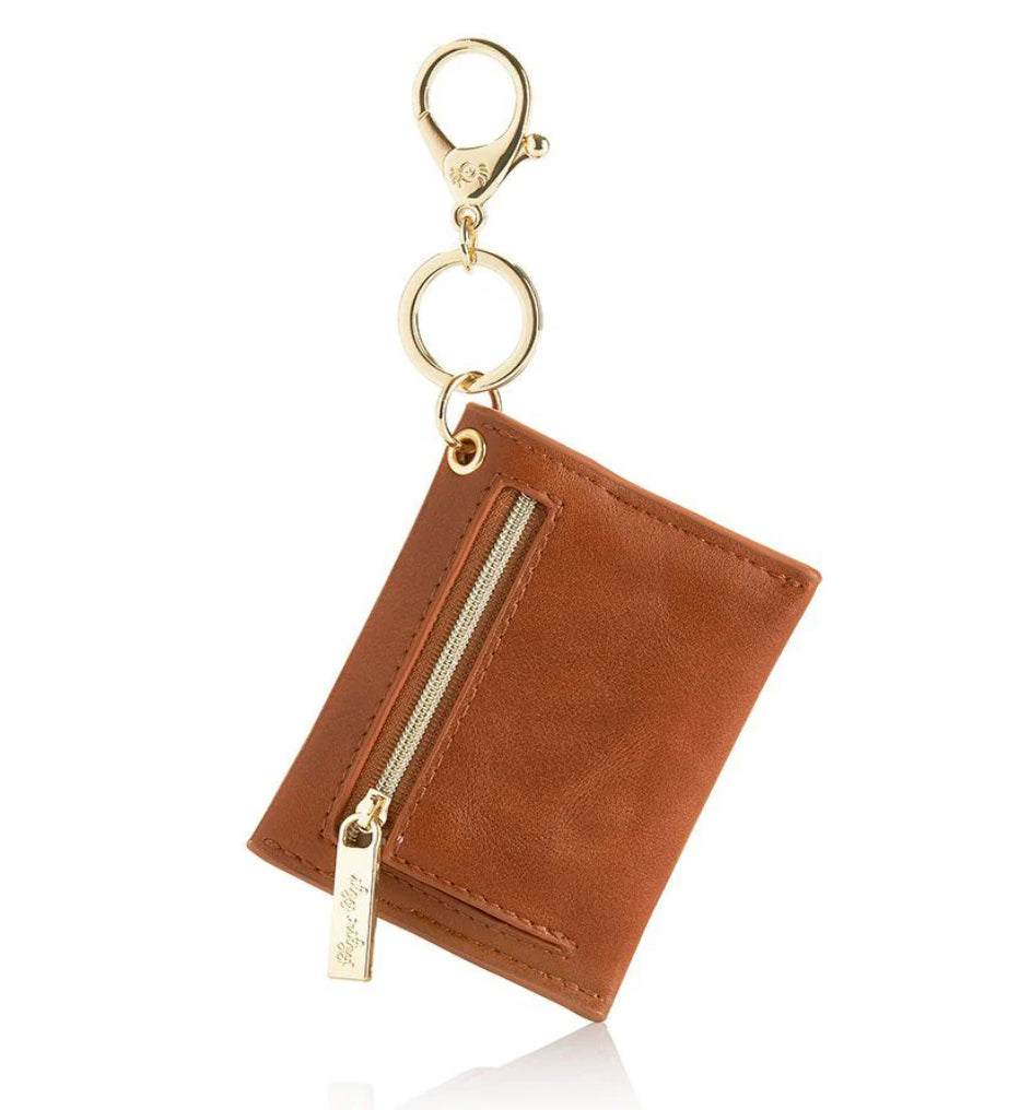 Itzy Ritzy Mini Wallet - Cognac