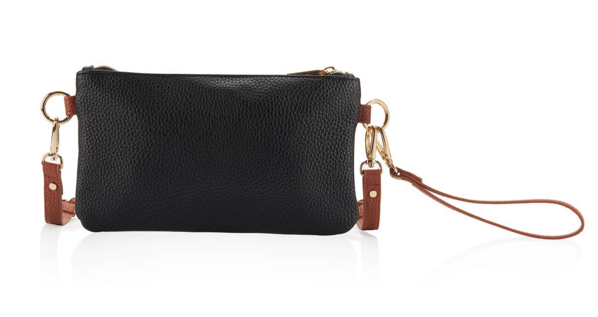Itzy Ritzy Boss Pouch Wallet - Coffee & Cream