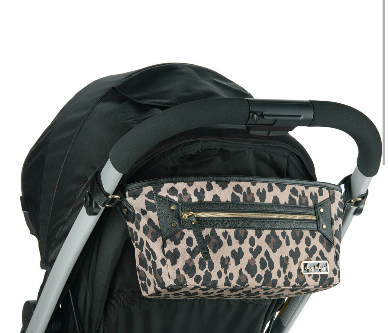 Itzy Ritzy Travel Stroller Orangizer - Leopard
