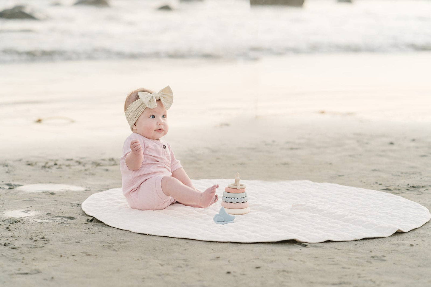 Classic Silicone Stacking Teething Toy 