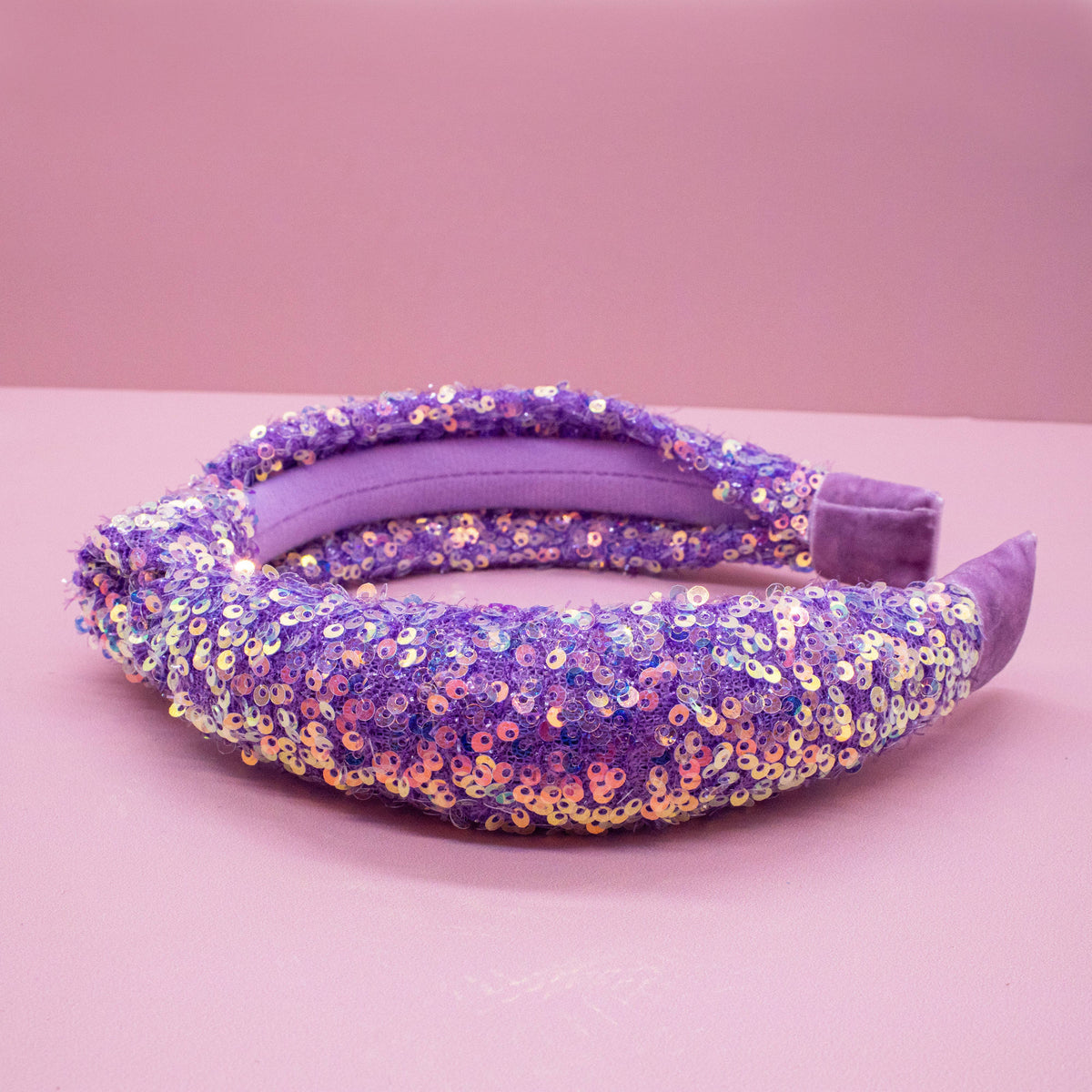 Sequin Knot Headband