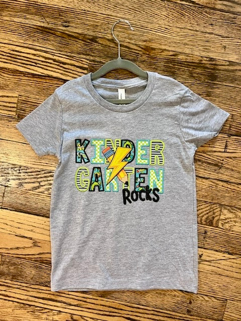 School Rocks Tee-Green