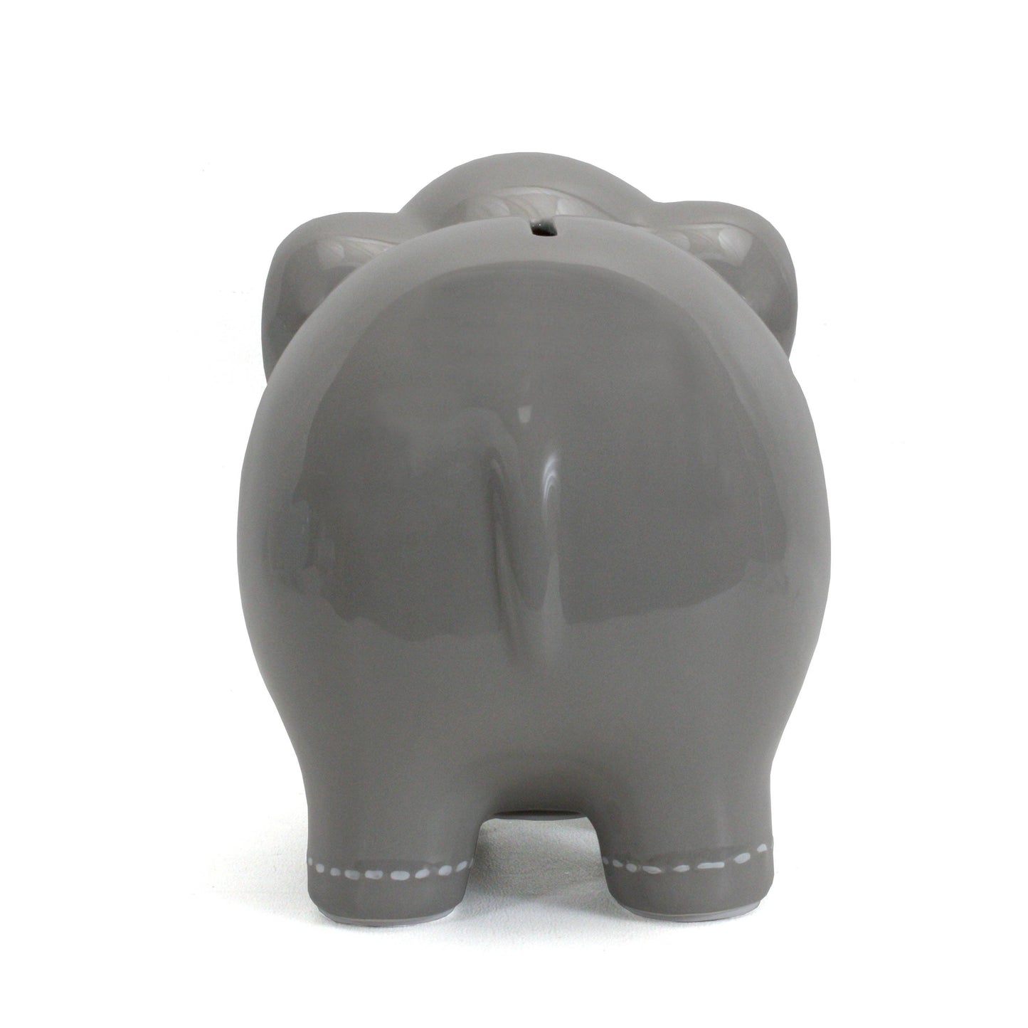 Large Grey Elephant Piggy Bank