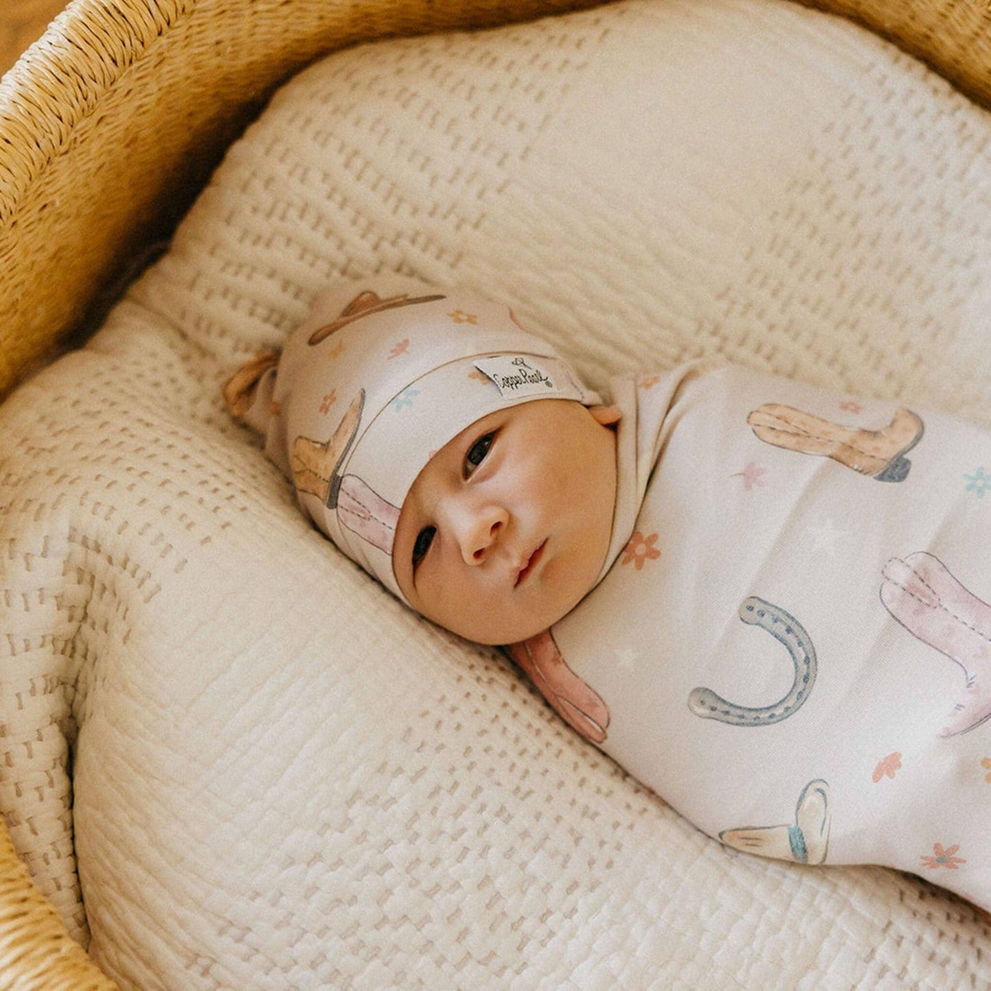 Cheyenne Knit Swaddle Blanket
