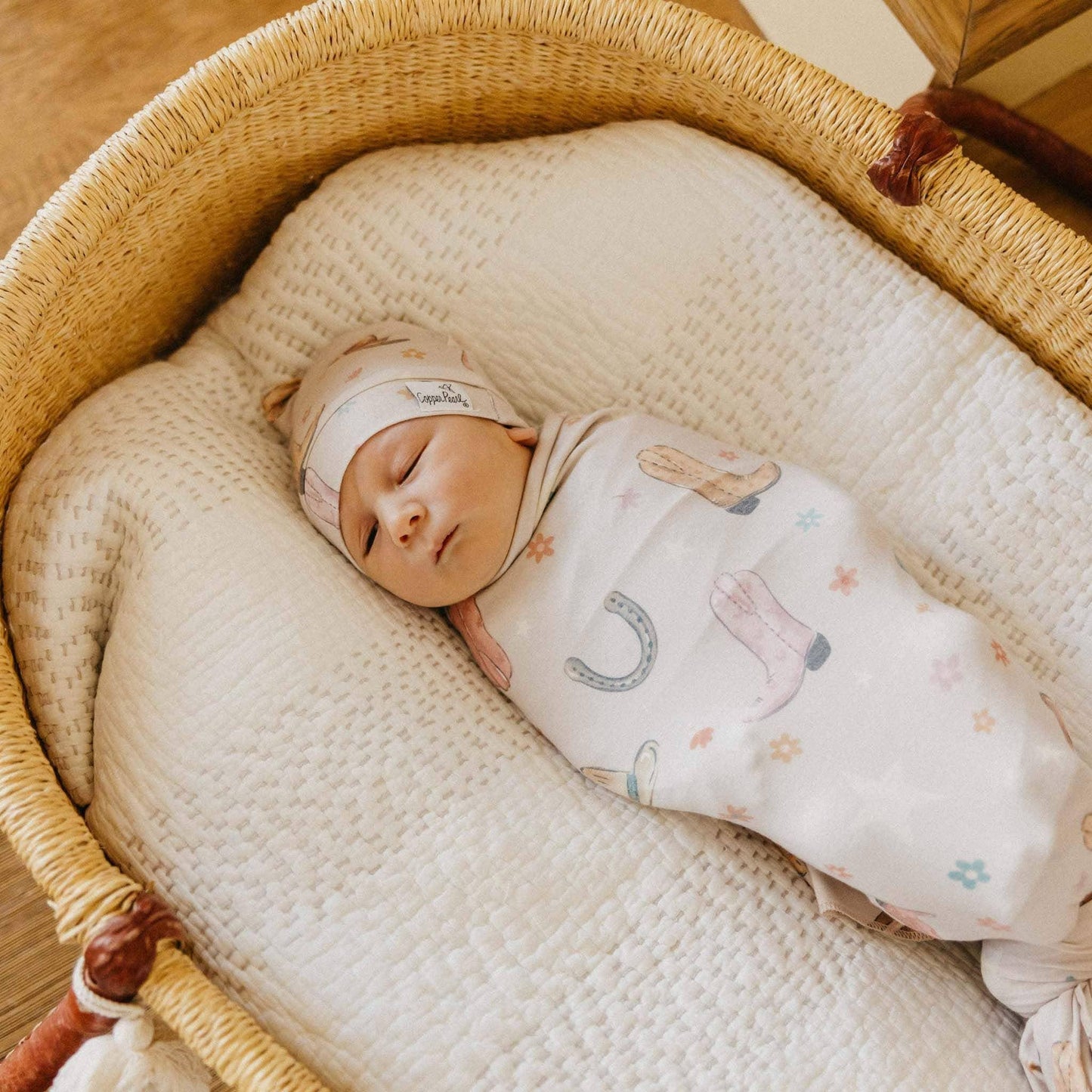 Cheyenne Knit Swaddle Blanket