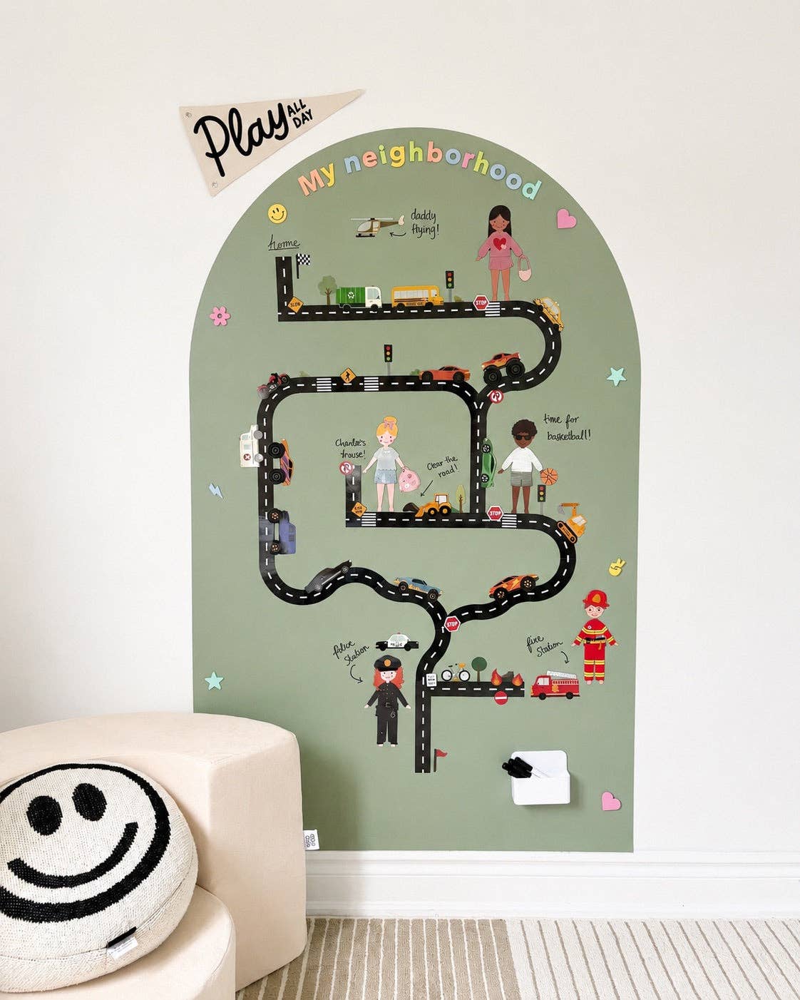 Road & Ride Car Magnets 100 Piece Set
