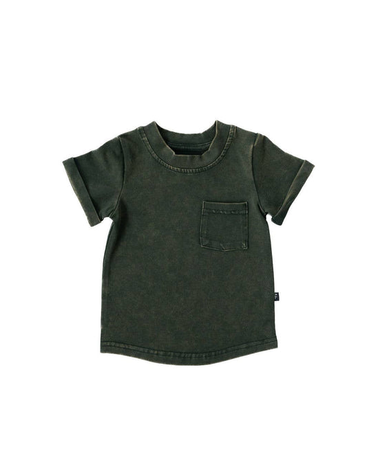 Stonewash Kids Pocket Tee-Lindworm