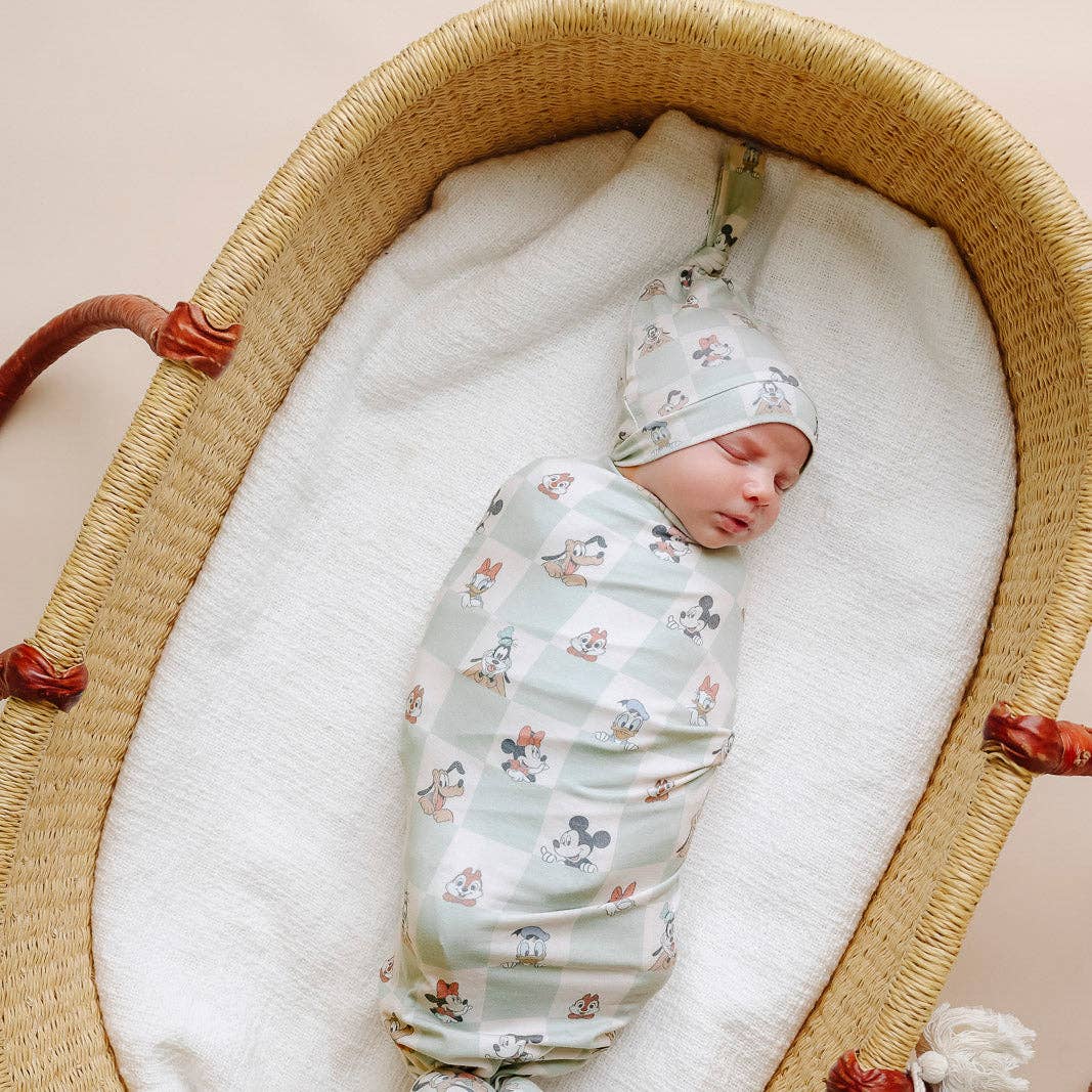 Mickey Mouse & Friends Knit Swaddle Blanket
