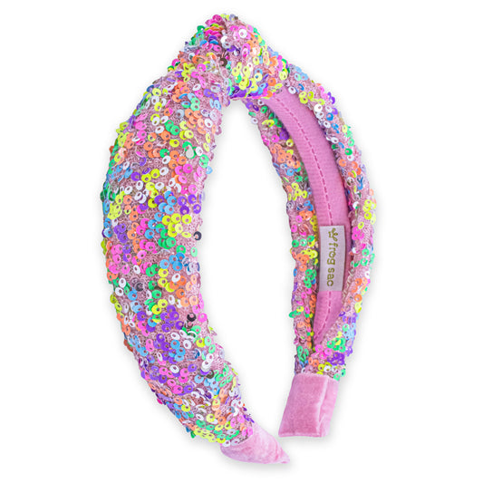 Sequin Knot Headband