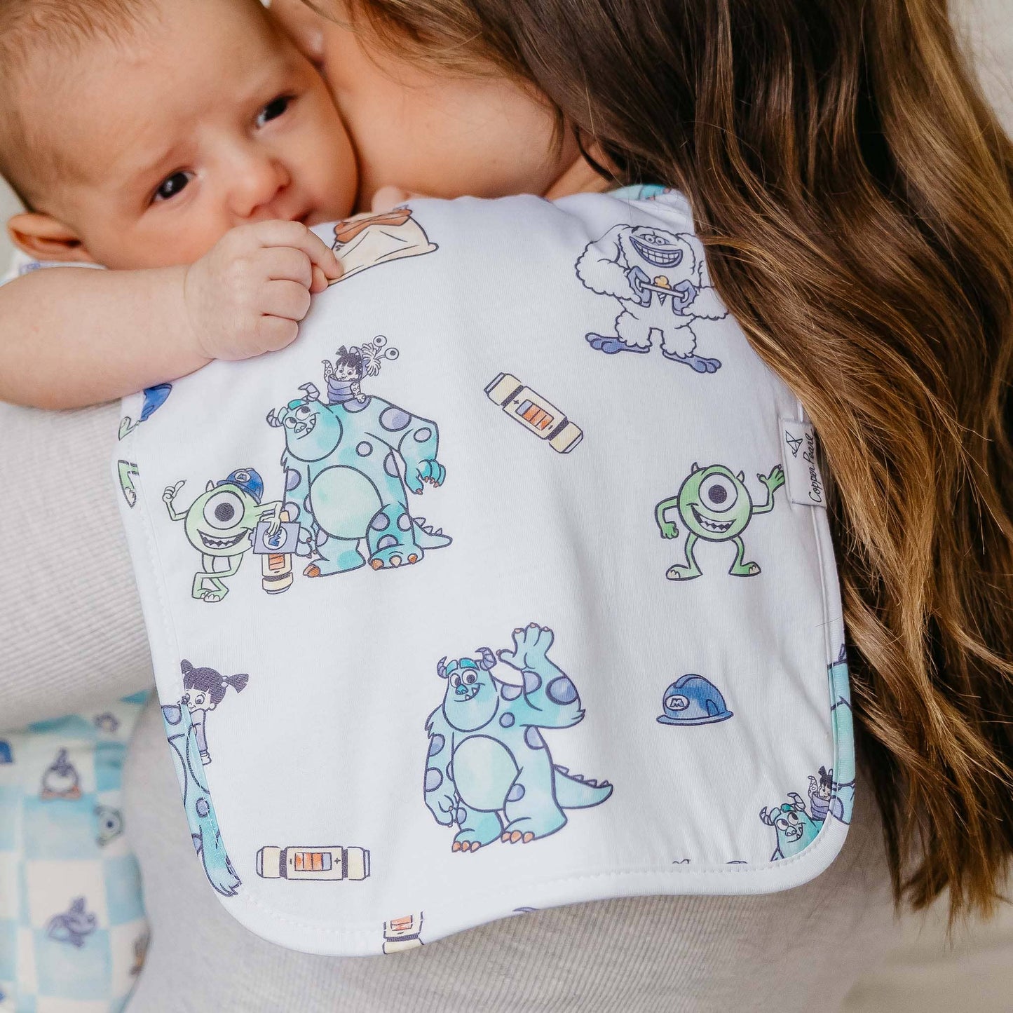 Monsters, Inc. Medley Premium Burp Cloths - 3 Pack
