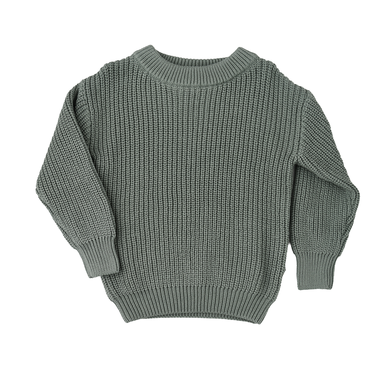 Eucalyptus Solid Knit Sweater