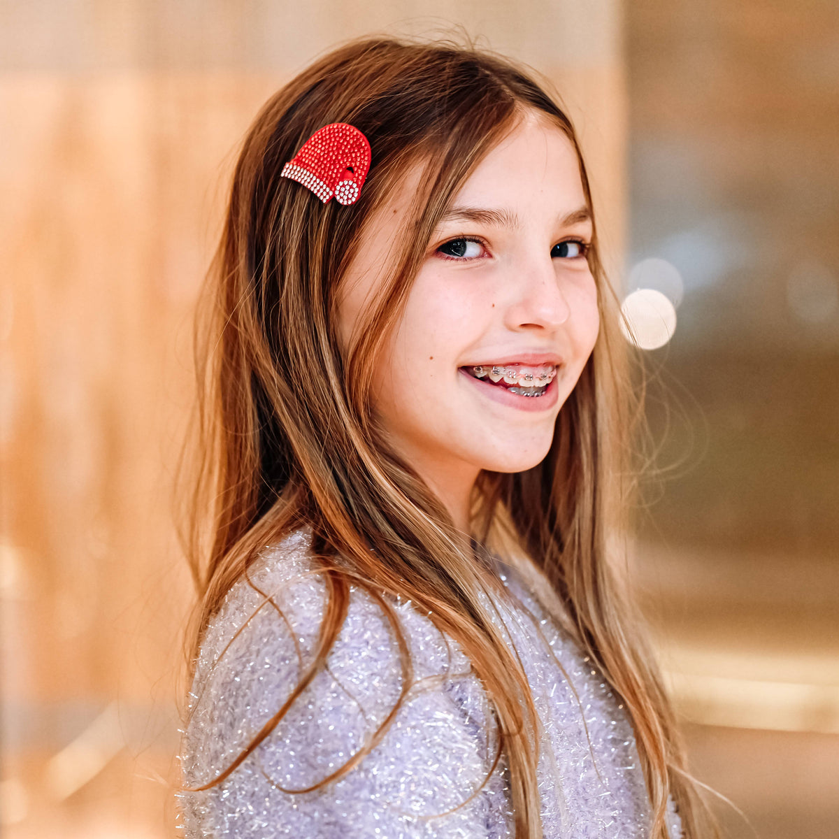 Christmas Charm Headband with Interchangeable Clips