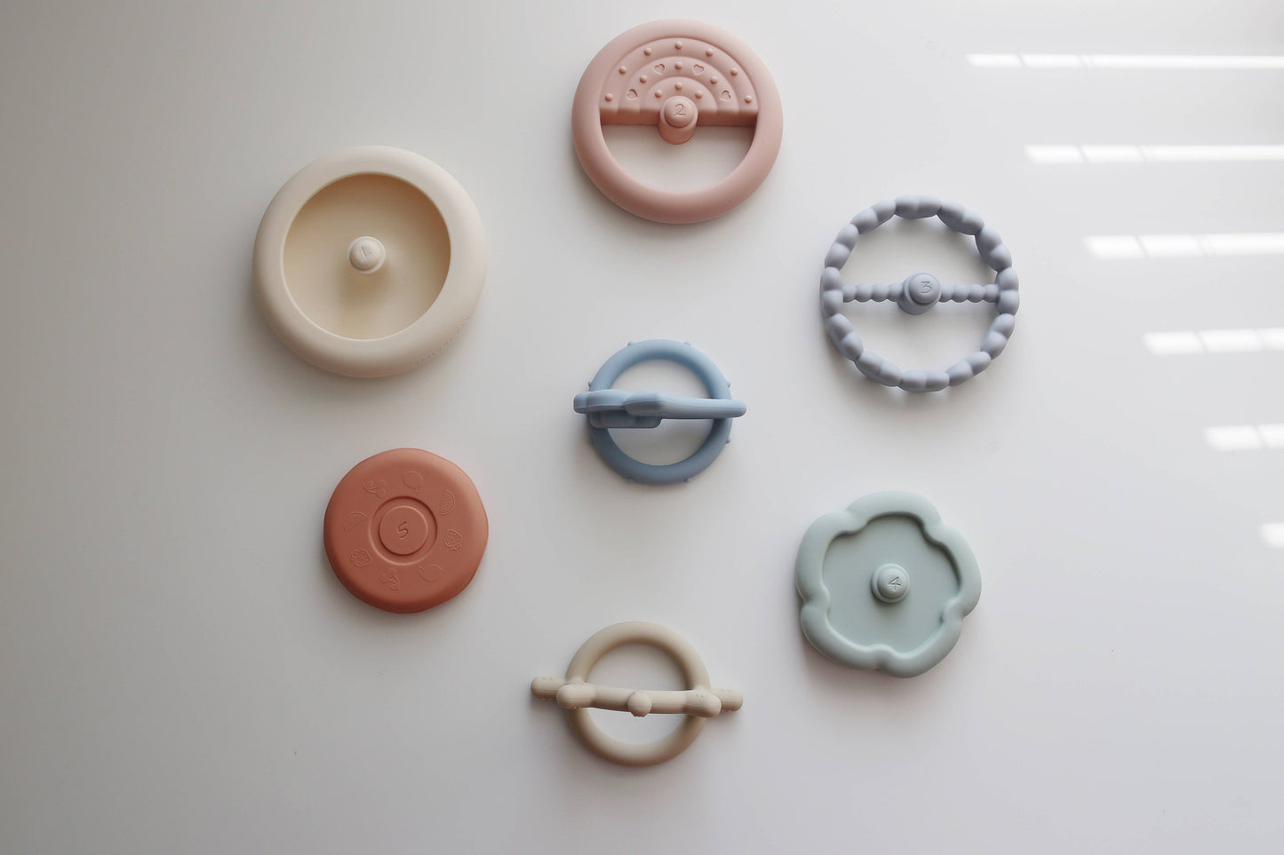 Classic Silicone Stacking Teething Toy 