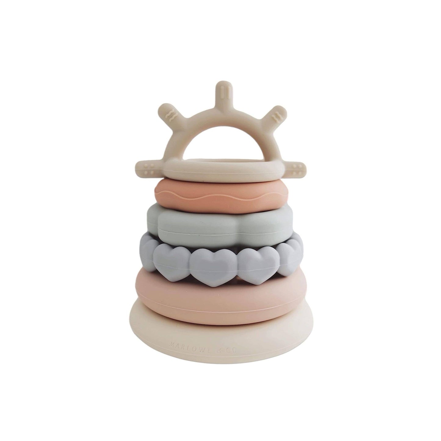 Classic Silicone Stacking Teething Toy 