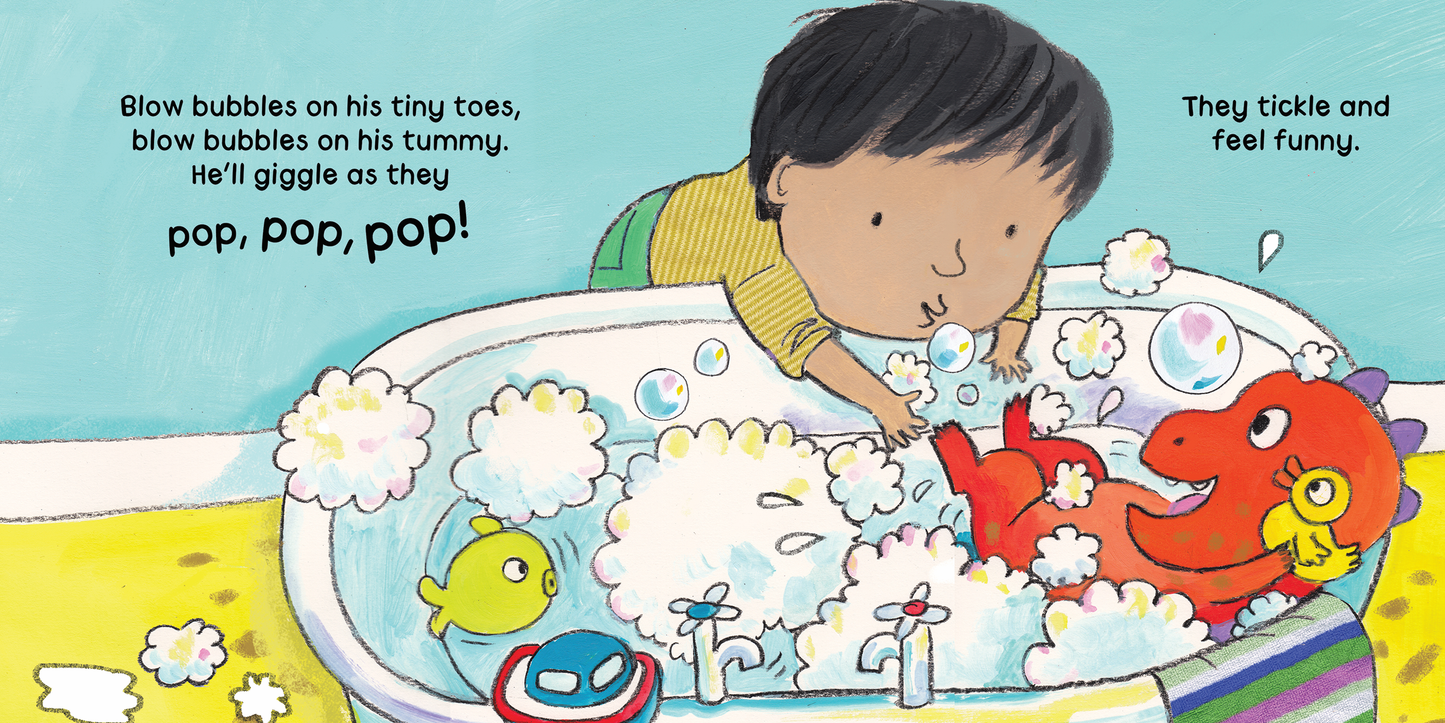 How to Bathe Your Little Dinosaur