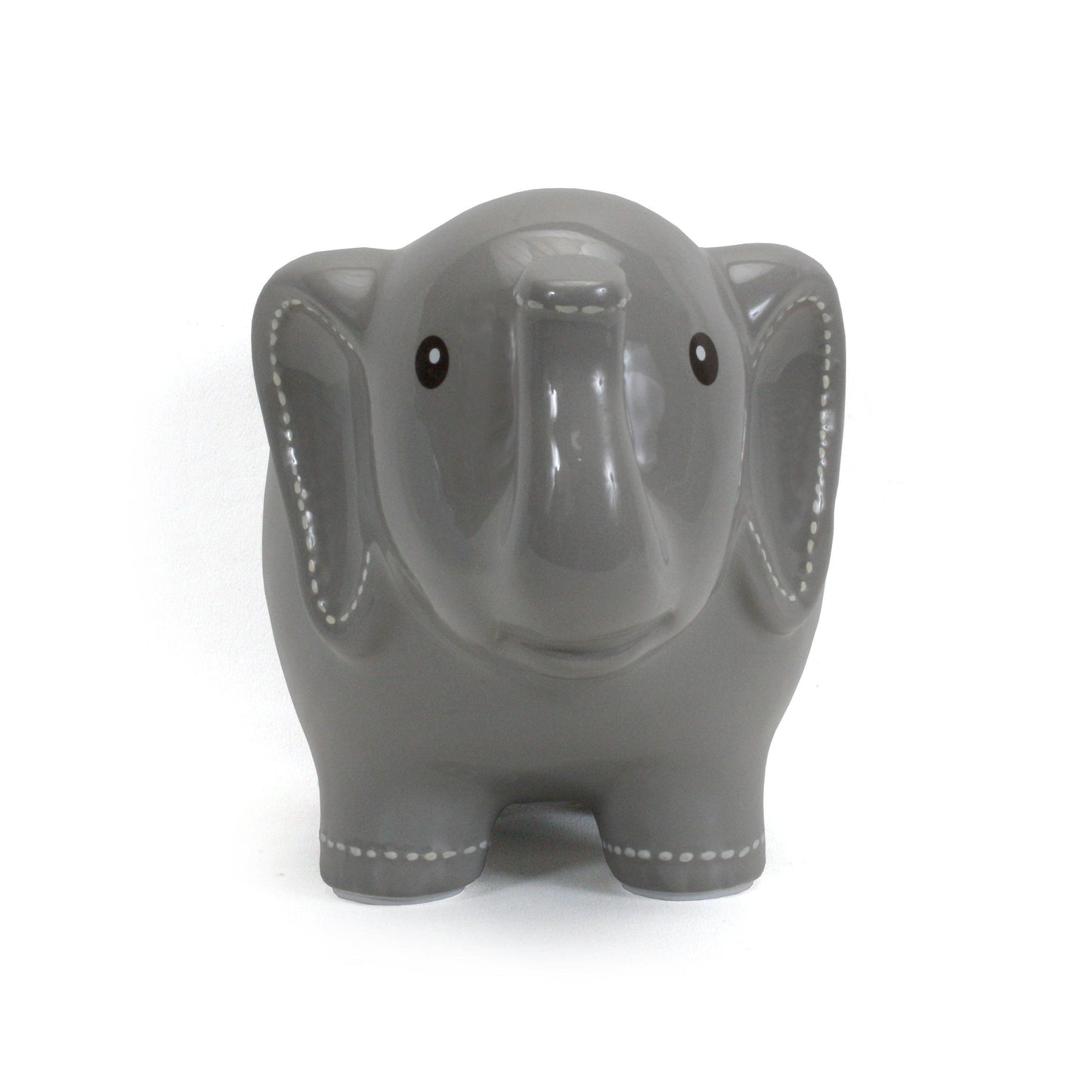 Large Grey Elephant Piggy Bank