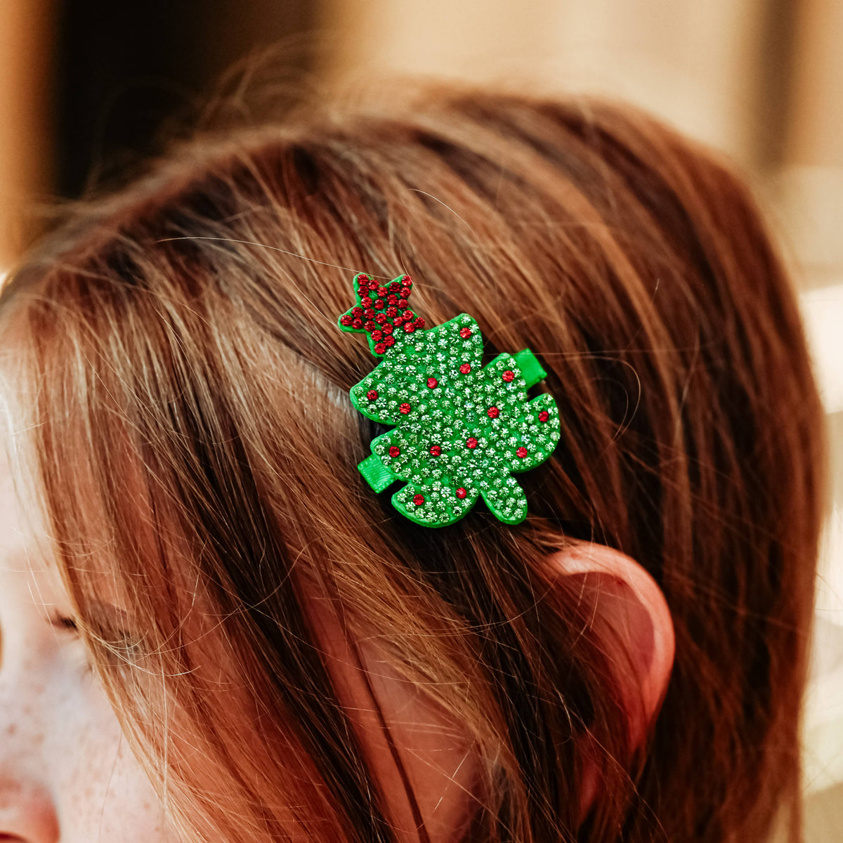 Christmas Charm Headband with Interchangeable Clips