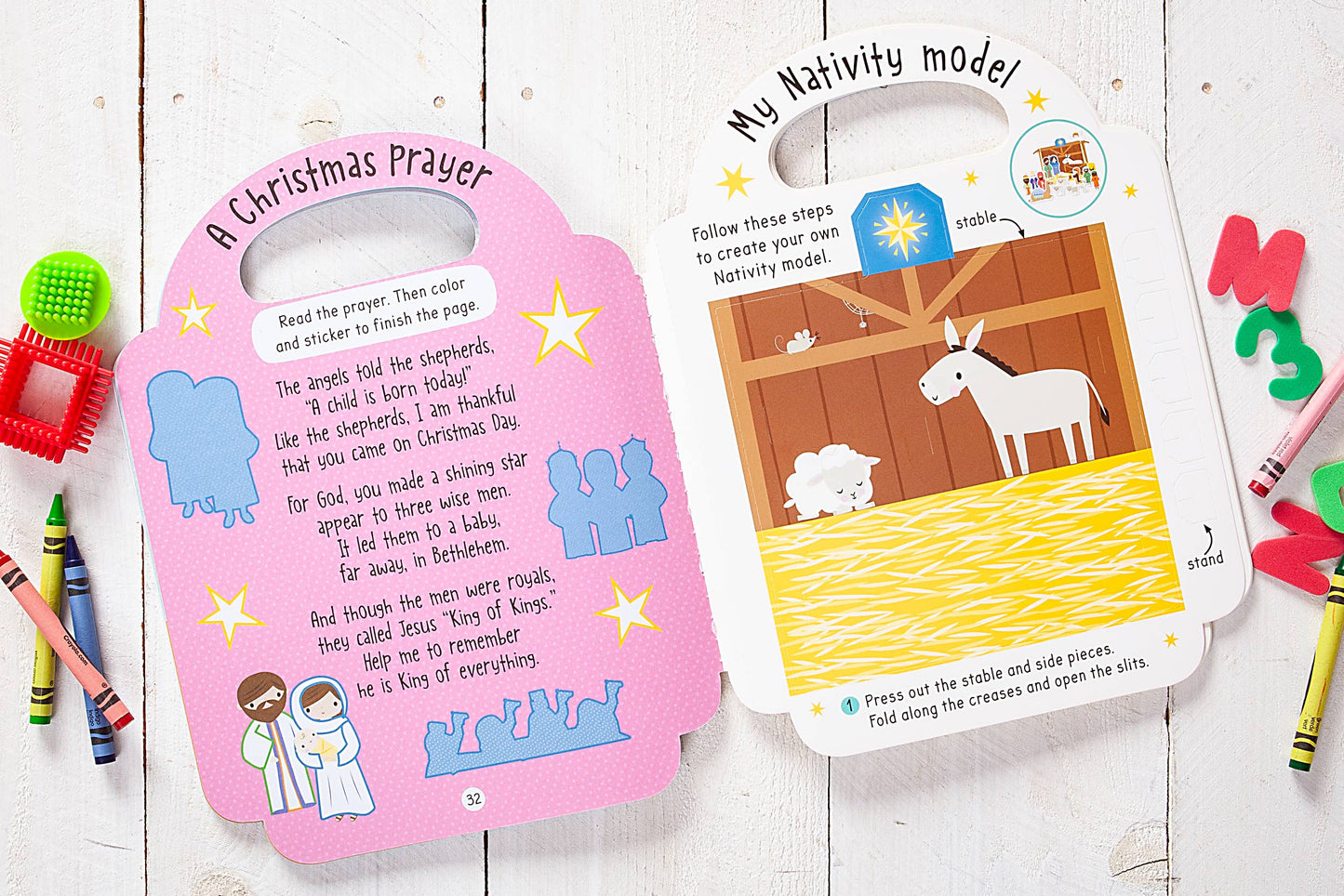 The Story of Christmas Sticker Activity Book