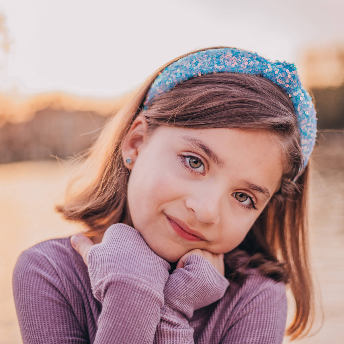 Sequin Knot Headband