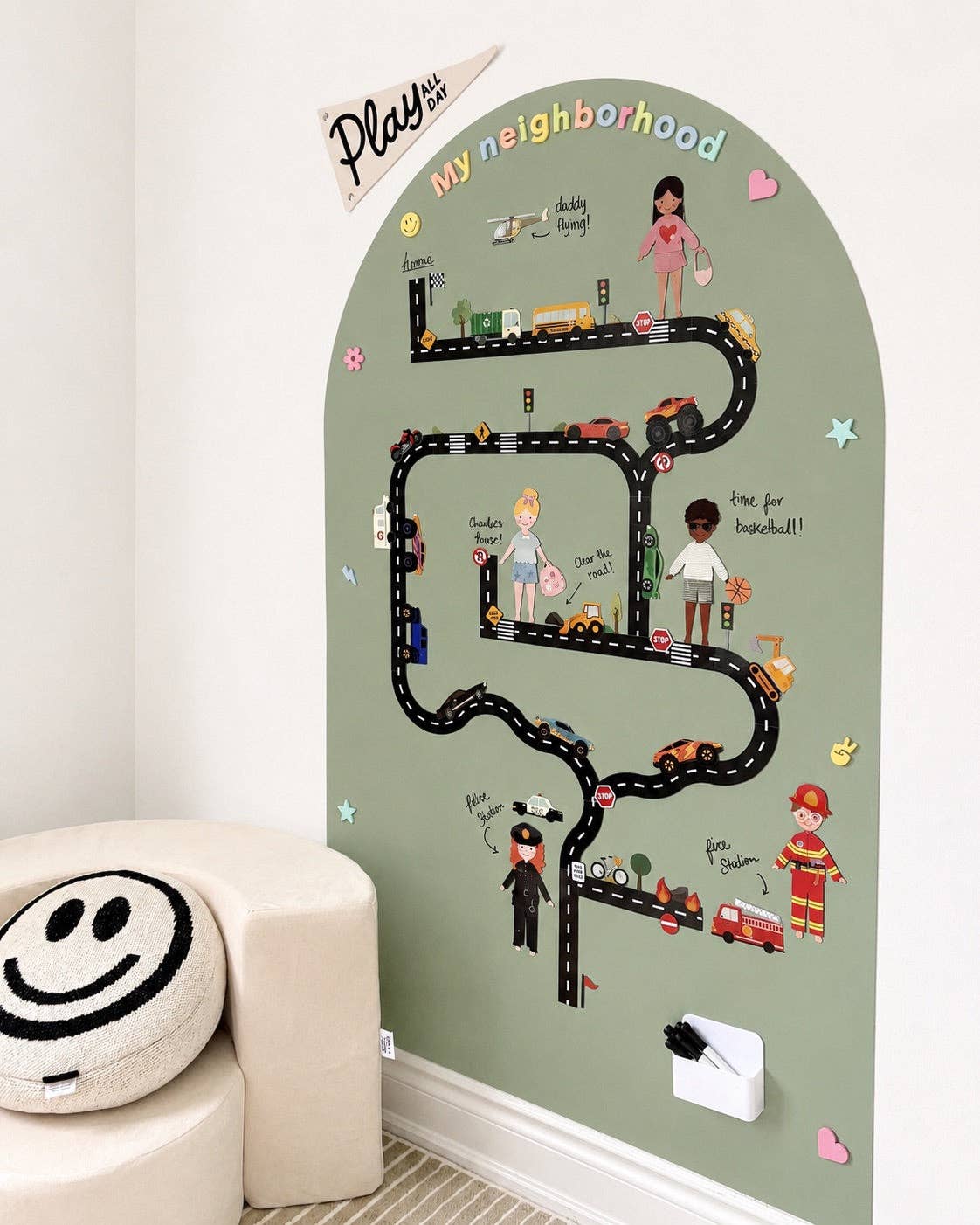 Road & Ride Car Magnets 100 Piece Set