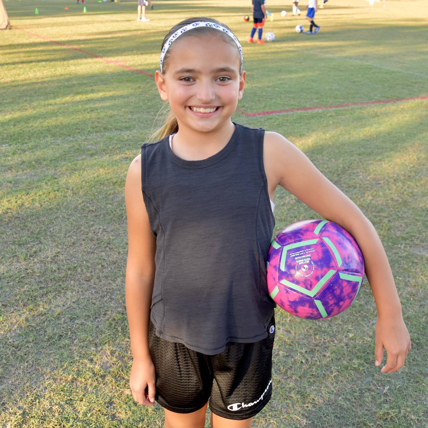 Adjustable No Slip Soccer Headband